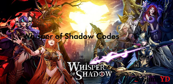 Whisper of Shadow Gift Codes 2025 (By Kingame Studio)