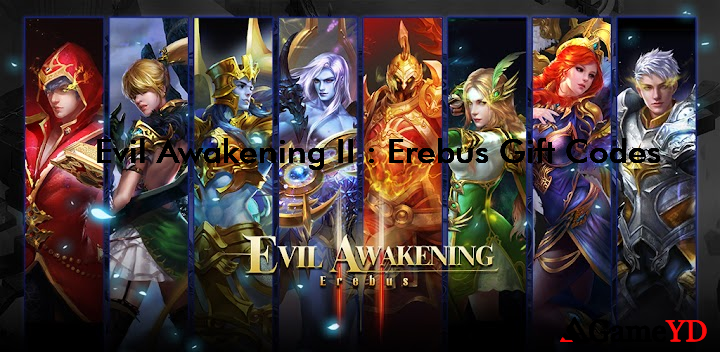 Evil Awakening II Erebus Codes 2025 (By Game Hollywood Hong Kong Limited)
