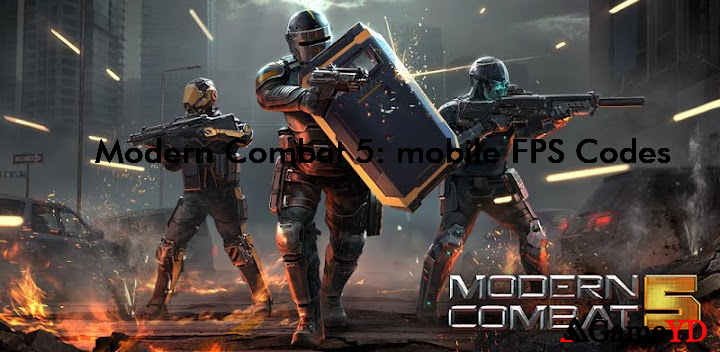 Modern Combat 5 mobile FPS Gift Codes 2025 (By Gameloft SE)