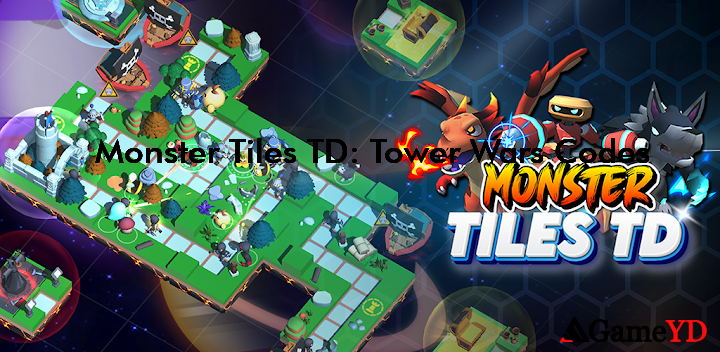 Monster Tiles TD Tower Wars Promo Codes 2025 (By Swell Games LLC)