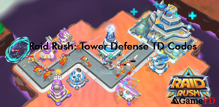 Raid Rush Tower Defense TD Redeem Codes 2025 (By Panteon)