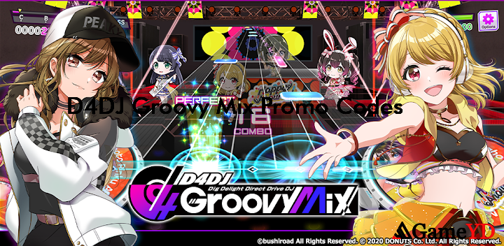 D4DJ Groovy Mix Codes 2025 (By Donuts Co. Ltd.)