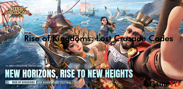 Rise of Kingdoms Lost Crusade Codes 2025 (By LilithGames)