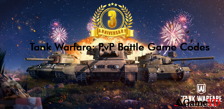 Tank Warfare PvP Tanks Blitz Redeem Codes 2025 (By Click.18 Mobile)