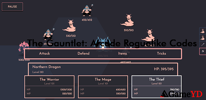 The Gauntlet Arcade Roguelike Codes 2025 (By ForsofiA Studio)