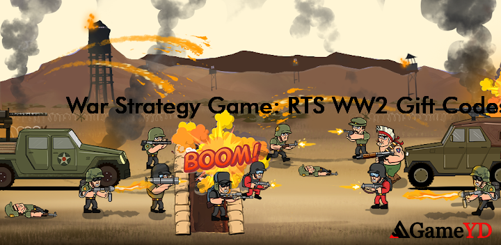 War Strategy Game RTS WW2 Redeem Codes 2025 (By Koco Games Inc)
