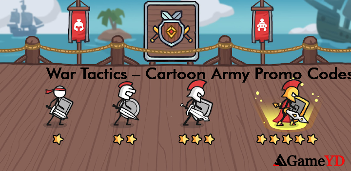 War Tactics Cartoon Army Redeem Codes 2025 (By DIVMOB)